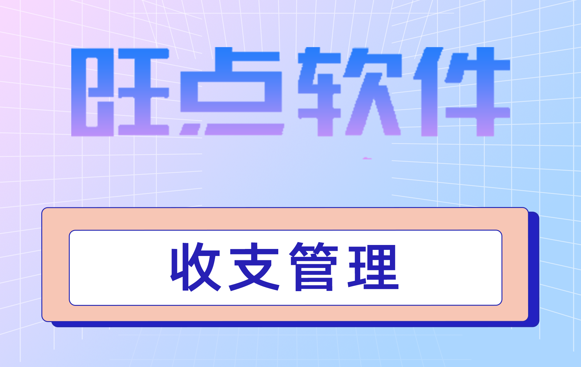 旺点软件 收支管理（视频）
